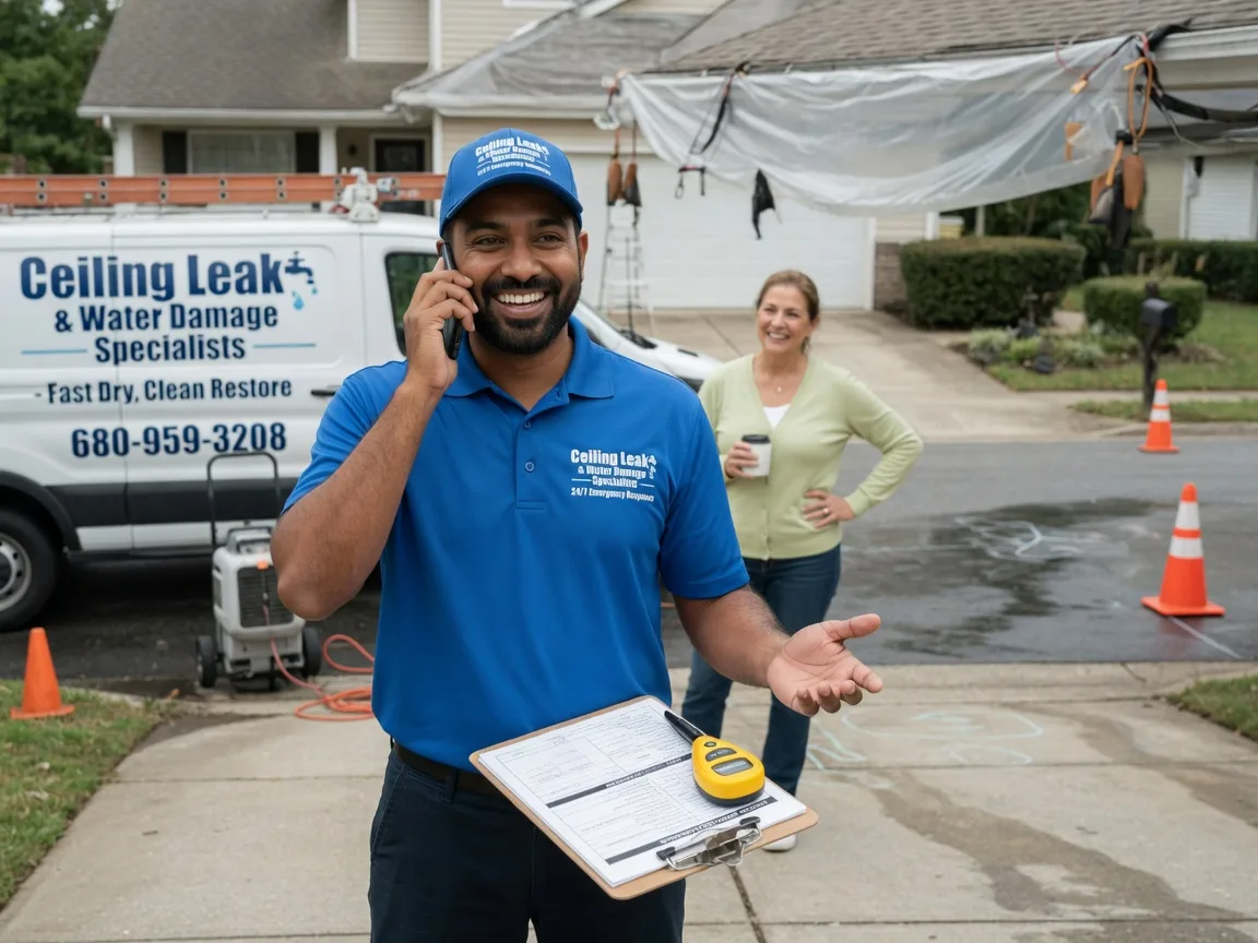 Ceiling Leak Cleanup Lovingston, VA FAQs