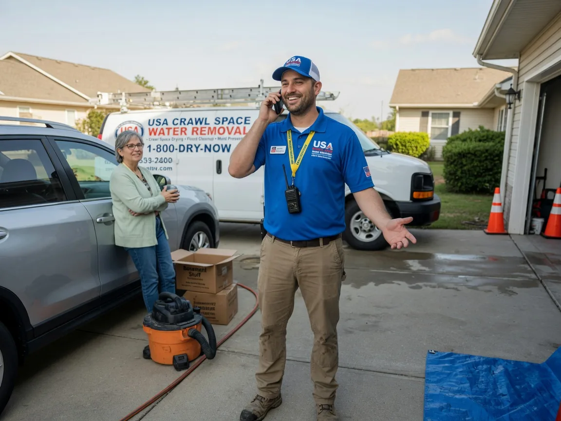 Crawl Space Water Removal Lovingston, VA FAQs